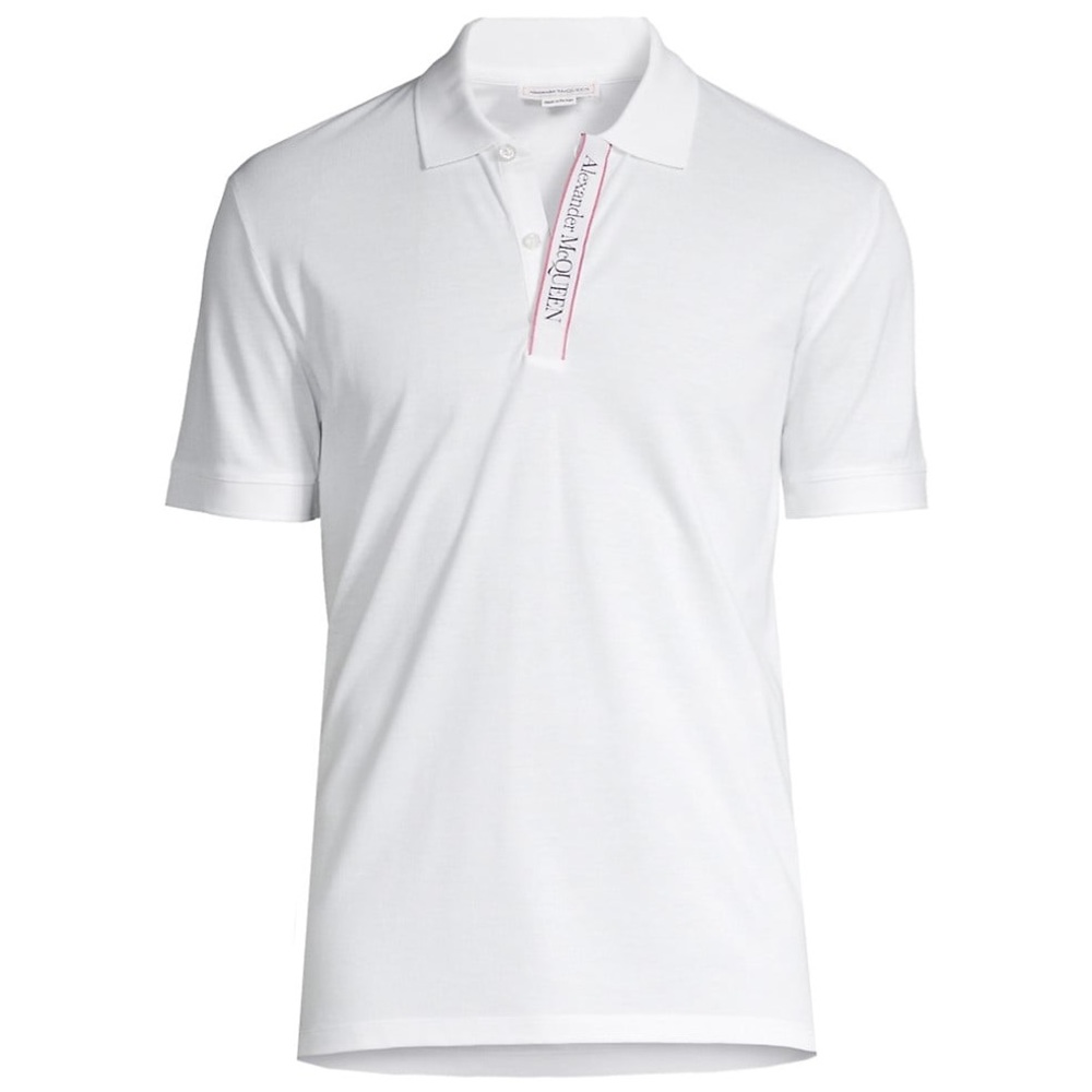 Alexander McQueen
Logo Tape Polo Shirt